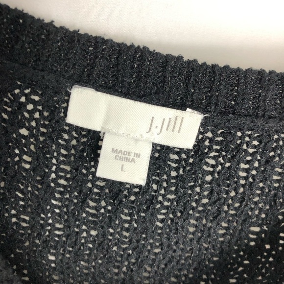 J. Jill Fringe Bottom Sweater size large 0534 - Picture 2 of 3